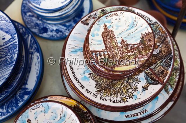 espagne valence 18.JPG - Céramiques, Place Ronde, Valence, Espagne